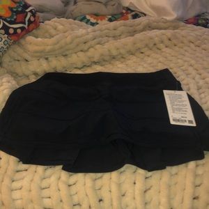 Navy Lululemon skirt